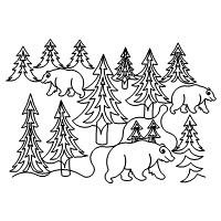 pines and animals 005